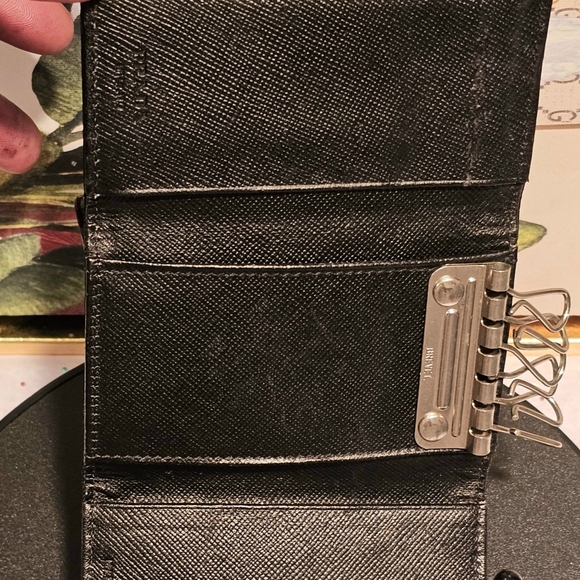 Prada Black Nylon Tessuto Keyholder/Wallet - Picture 9 of 12